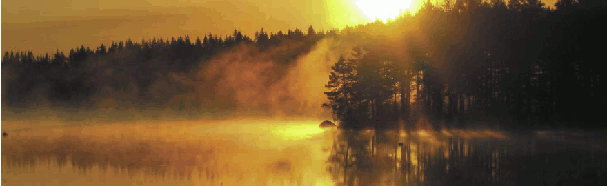 Tidig morgon vid Flosj&ouml;n