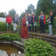 Sunken garden p&aring; Hildasholm